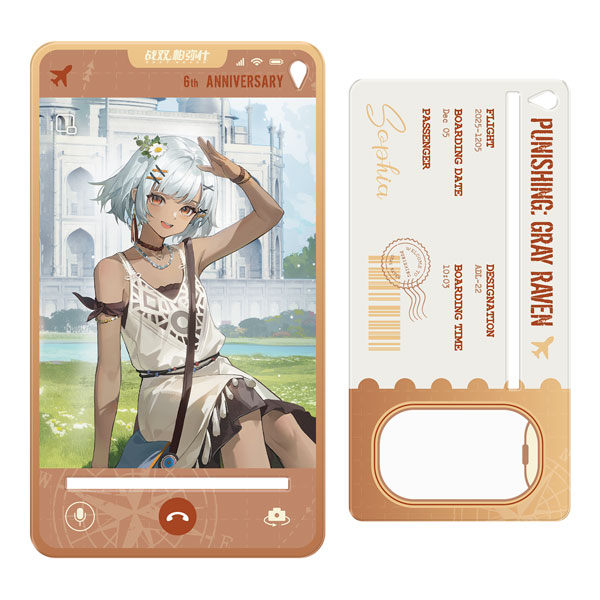 KURO GAMES [Exclusive Sale] Punishing: Gray Raven 6th Anniversary Echoes of Elsewhere Display Standee Sophia