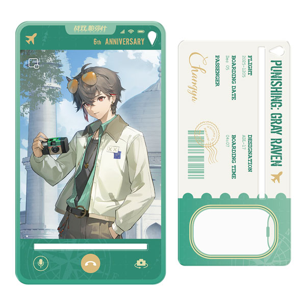 KURO GAMES [Exclusive Sale] Punishing: Gray Raven 6th Anniversary Echoes of Elsewhere Display Standee Changyu