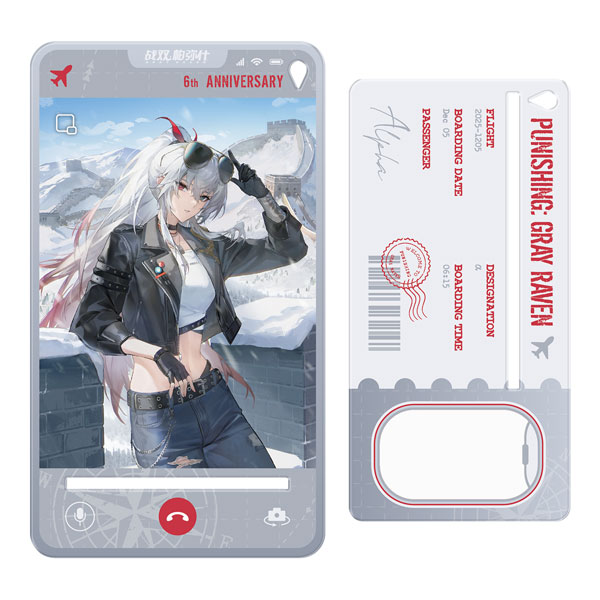 KURO GAMES [Exclusive Sale] Punishing: Gray Raven 6th Anniversary Echoes of Elsewhere Display Standee Lucia: Crimson Weave