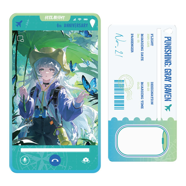 KURO GAMES [Exclusive Sale] Punishing: Gray Raven 6th Anniversary Echoes of Elsewhere Display Standee No. 21