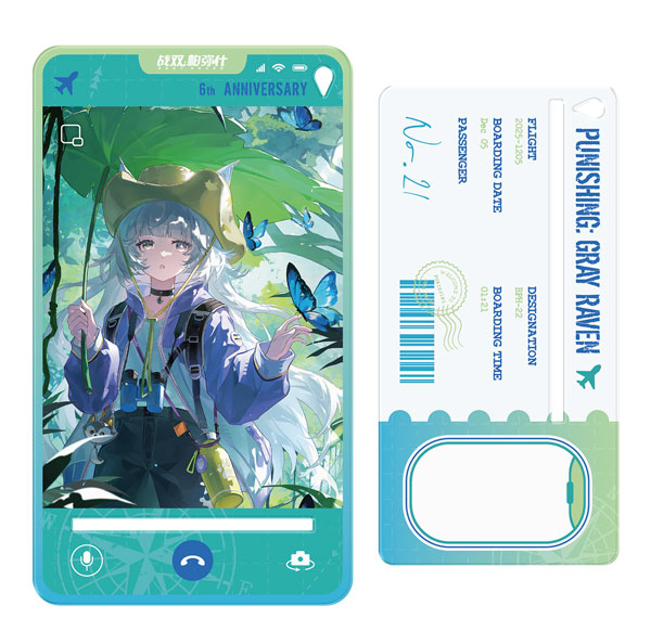 KURO GAMES [Exclusive Sale] Punishing: Gray Raven 6th Anniversary Echoes of Elsewhere Display Standee No. 21 รูปภาพ 1