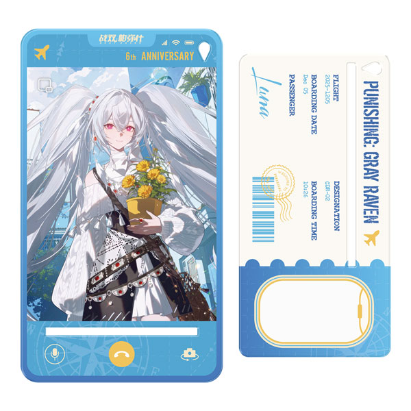 KURO GAMES [Exclusive Sale] Punishing: Gray Raven 6th Anniversary Echoes of Elsewhere Display Standee Luna