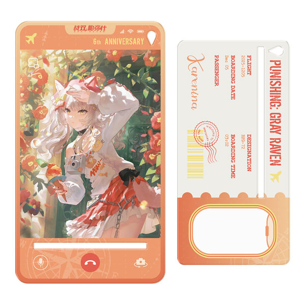 KURO GAMES [Exclusive Sale] Punishing: Gray Raven 6th Anniversary Echoes of Elsewhere Display Standee Karenina gambar 1