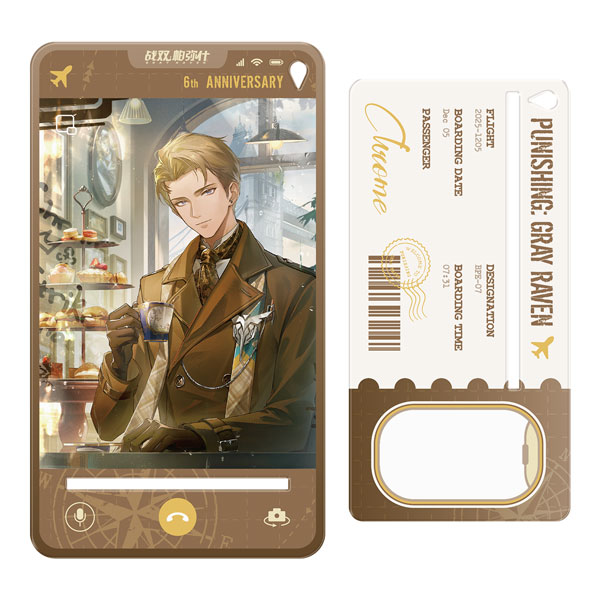 KURO GAMES [Exclusive Sale] Punishing: Gray Raven 6th Anniversary Echoes of Elsewhere Display Standee Chrome