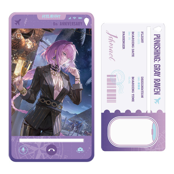 KURO GAMES [Exclusive Sale] Punishing: Gray Raven 6th Anniversary Echoes of Elsewhere Display Standee Ishmael