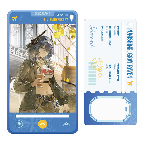 KURO GAMES [Exclusive Sale] Punishing: Gray Raven 6th Anniversary Echoes of Elsewhere Display Standee Discord 圖片 1