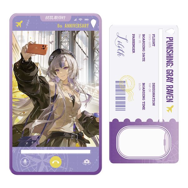 KURO GAMES [Exclusive Sale] Punishing: Gray Raven 6th Anniversary Echoes of Elsewhere Display Standee Lilith