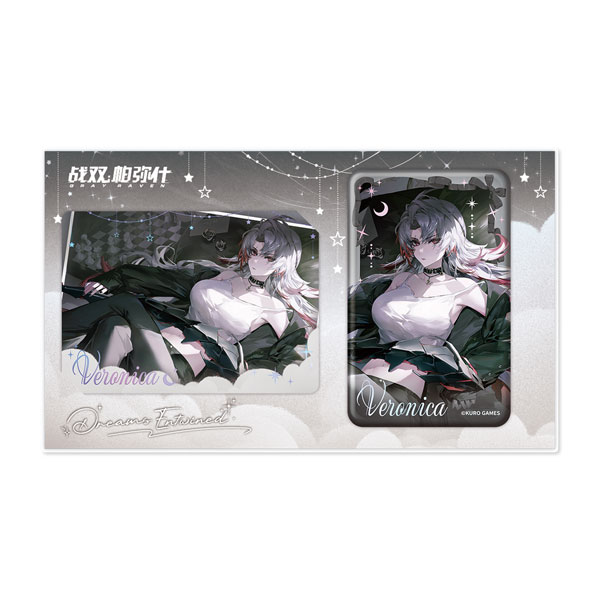 KURO GAMES [Exclusive Sale] Punishing: Gray Raven 6th Anniversary Dreams Entwined Badge Mini Card Set Veronica Bild 1