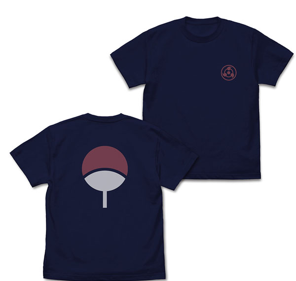 COSPA NARUTO Shippuden Uchiha Clan T-shirt /NAVY-L