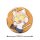 COSPA Tsukihime -A piece of blue glass moon- Neko Arc 65mm Ansteckbutton Kira-n Ver. Bild 2