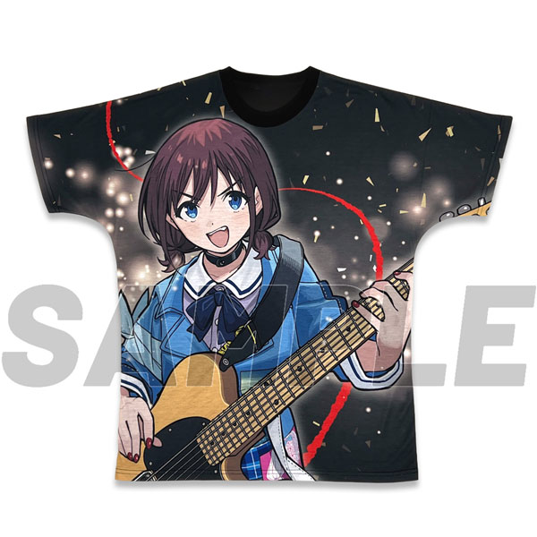COSPA Girls Band Cry New Illustration Nina Iseri Full Graphic Seamless T-shirt Unmei no Hana Ver. /XL