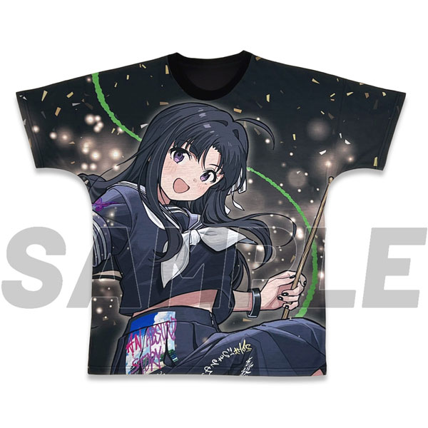 COSPA Girls Band Cry New Illustration Subaru Awa Full Graphic Seamless T-shirt Unmei no Hana Ver. /L