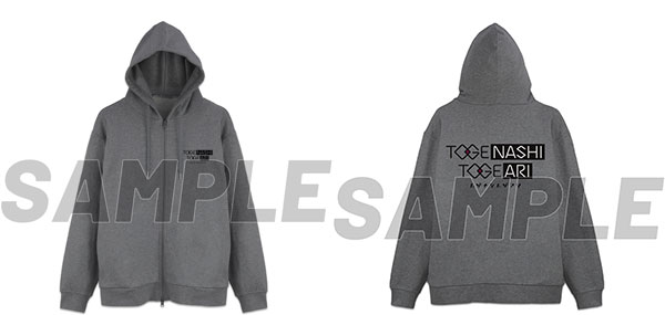 COSPA Girls Band Cry Togenashi Togeari Zip Hoodie Ver.2.0 /MIX GRAY-XL รูปภาพ 1