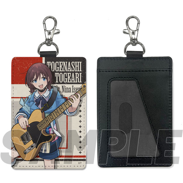 COSPA Girls Band Cry New Illustration Nina Iseri Pass Case (w/Swivel Snap Hook) Unmei no Hana Ver. image 1