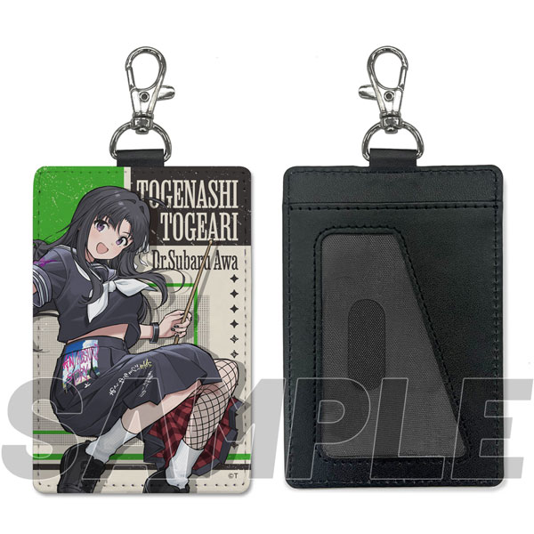 COSPA Girls Band Cry New Illustration Subaru Awa Pass Case (w/Swivel Snap Hook) Unmei no Hana Ver.