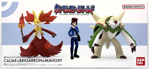 Bandai Pokemon Scale World Kalos Region Karumu & Chesnaught & Delphox (Candy Online Shop Exclusive) hình ảnh 1