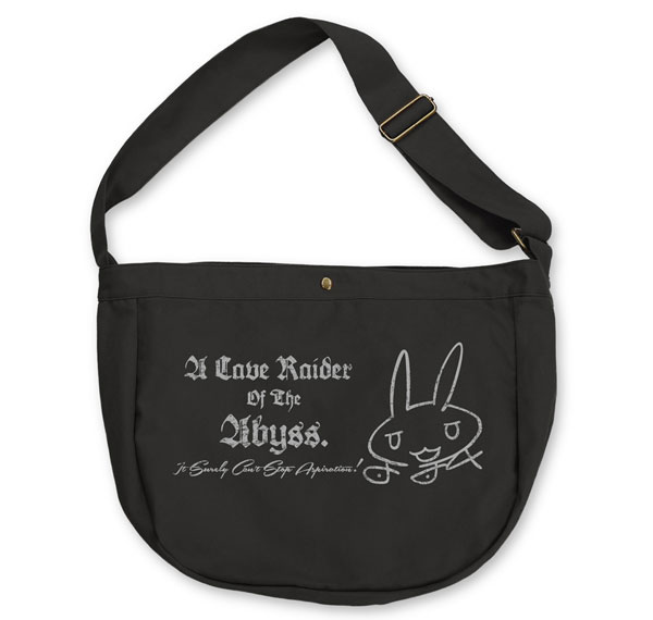 COSPA Made in Abyss The Golden City of the Scorching Sun Nanachi's Autograph Newspaper Bag /BLACK รูปภาพ 1
