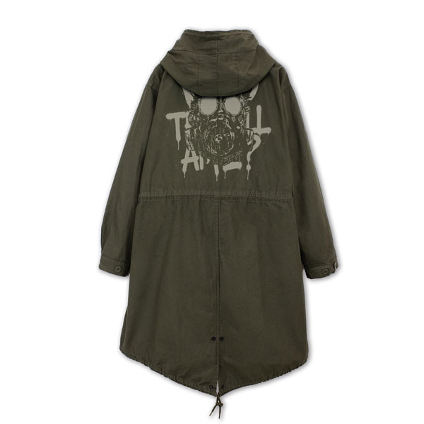 COSPA Dorohedoro (Original Series) Kaiman Mask M-51 Jacket /MOSS-L 图片 1