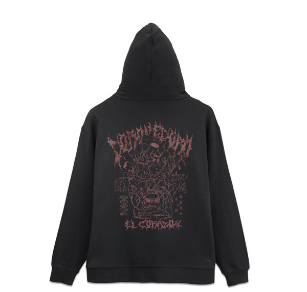 COSPA Dorohedoro (Original Series) Shin Mask Zip Hoodie /BLACK-M รูปภาพ 1