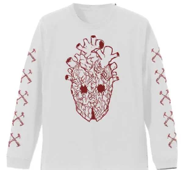 COSPA Dorohedoro (Original Series) Shin Mask Ribbed Long Sleeve T-shirt /WHITE-L Bild 1