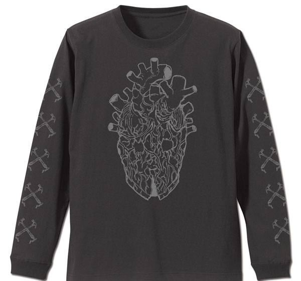 COSPA 도로헤도로(오리지널 시리즈) 신 마스크 리브 긴팔 티셔츠 /스미-S 이미지 1