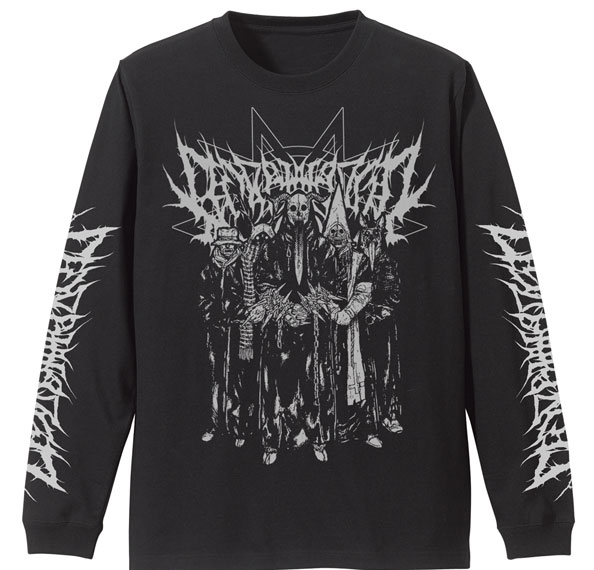 COSPA Dorohedoro (Original Series) Chidaruma & Devil's Ribbed Long Sleeve T-shirt /BLACK-XL รูปภาพ 1