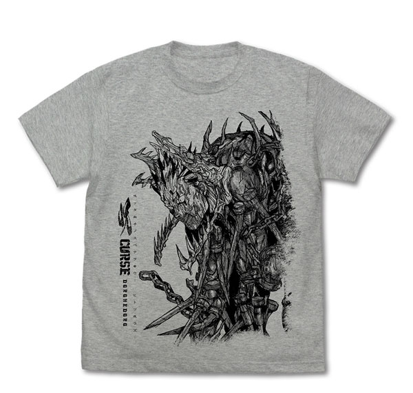 COSPA Dorohedoro (Original Series) Curse T-shirt /MIX GRAY-L รูปภาพ 1