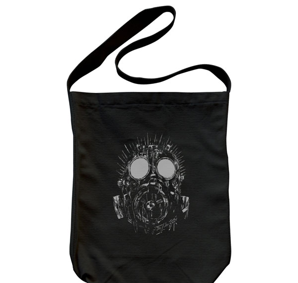 COSPA Dorohedoro (Original Series) Kaiman Mask Shoulder Tote Bag /BLACK รูปภาพ 1