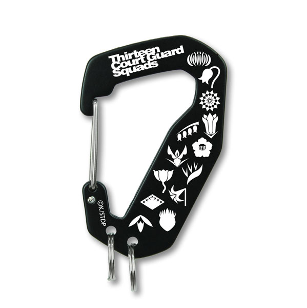 COSPA Bleach: Thousand-Year Blood War Gotei 13 Metal Carabiner imagen 1