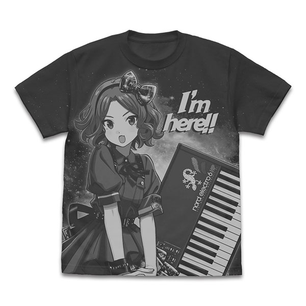 COSPA Girls Band Cry Tomo Ebizuka All Print T-shirt /SUMI-XL