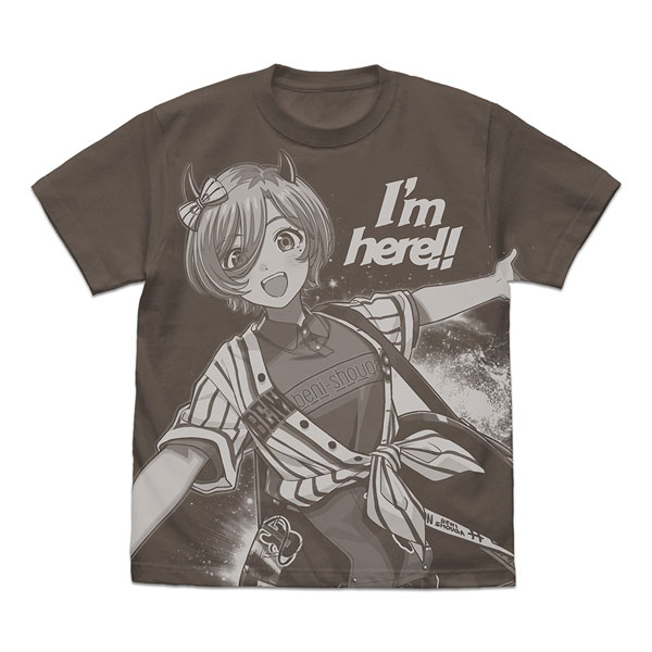 COSPA Girls Band Cry Rupa All Print T-shirt /CHARCOAL-XL