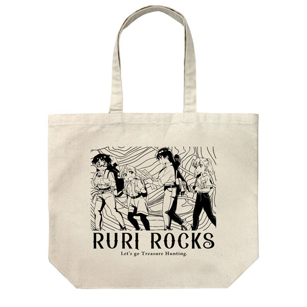 COSPA Ruri no Houseki Ruri no Houseki Large Tote Bag /NATURAL