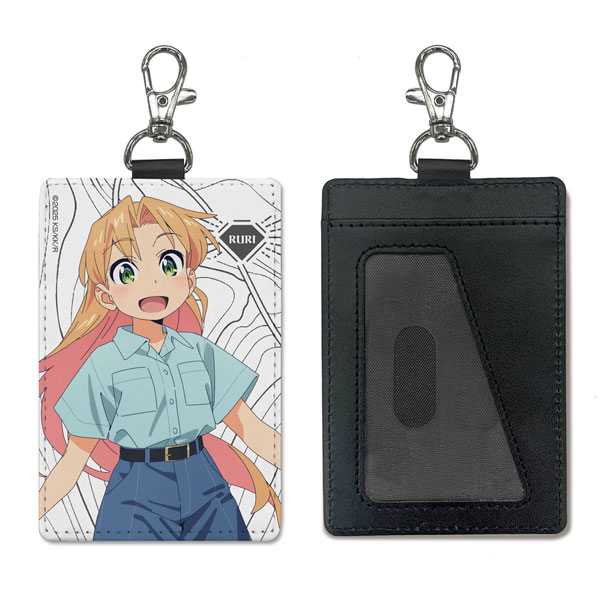 COSPA Ruri no Houseki Ruri Tanigawa Pass Case (w/Swivel Snap Hook) รูปภาพ 1