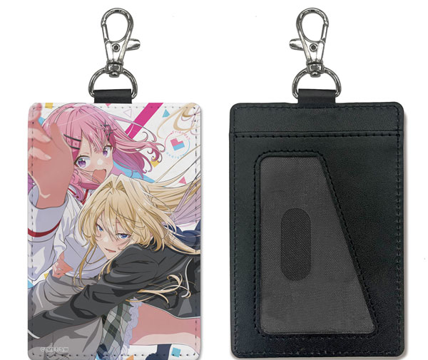 COSPA There's No Freaking Way I'll be Your Lover! Unless... Renako Amaori & Mai Oduka Pass Case (w/Swivel Snap Hook) imagen 1