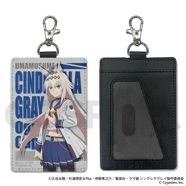 COSPA Uma Musume Cinderella Gray Oguri Cap Pass Case (w/Swivel Snap Hook) image 1