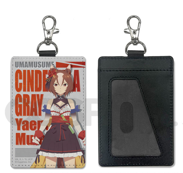 COSPA Anime "Uma Musume Cinderella Gray" Yaeno Muteki Pass Case (w/Swivel Snap Hook) รูปภาพ 1