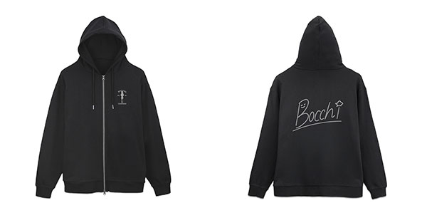 COSPA 애니메이션 "봇치 더 록!" 봇치짱의 싸인 집업 후드 /BLACK-XXL 이미지 1
