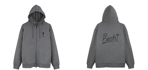 COSPA Anime "BOCCHI THE ROCK!" Bocchi-chan's Autograph Zip Hoodie /MIX GRAY-XXL Bild 1
