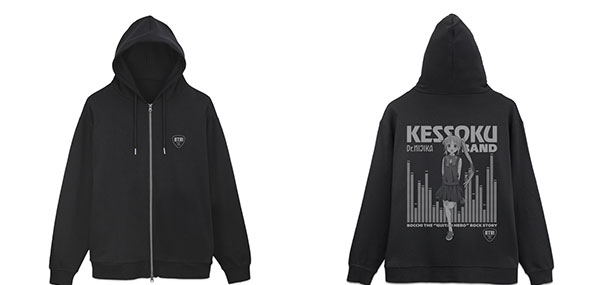COSPA Anime "BOCCHI THE ROCK!" Nijika Ijichi Zip Hoodie /BLACK-L Bild 1