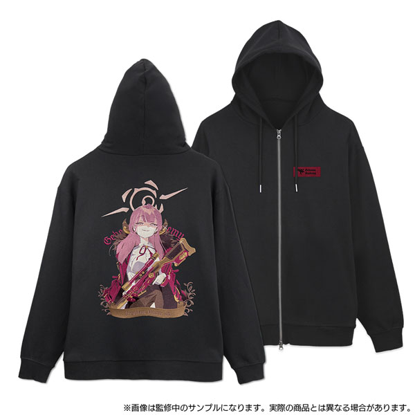 COSPA COSPA DEPOT Exclusive "Blue Archive" Aru Embroidery Zip Hoodie /BLACK-XL