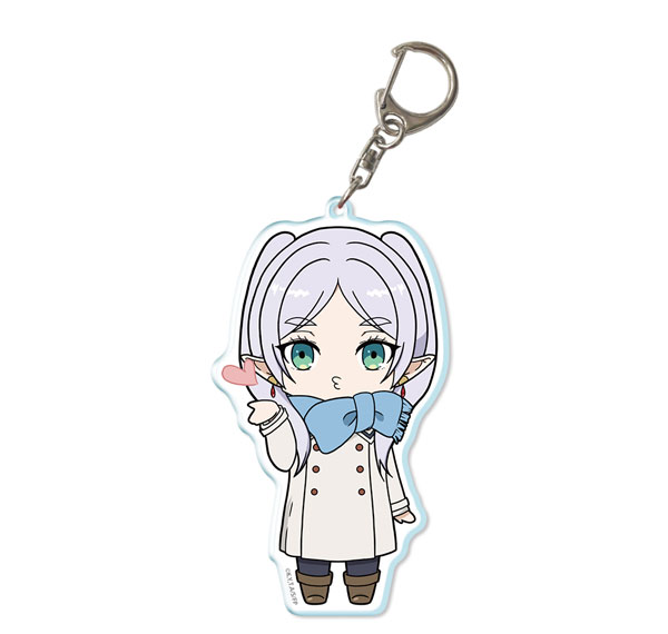 License Agent TV Anime "Frieren: Beyond Journey's End" Big Acrylic Keychain Ver.2 Design 02 (Frieren /B)