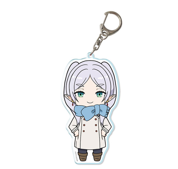 License Agent TV Anime "Frieren: Beyond Journey's End" Big Acrylic Keychain Ver.2 Design 03 (Frieren /C) Bild 1
