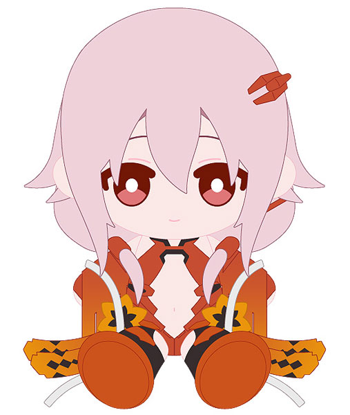 Solarain Guilty Crown Inori Yuzuriha Punipuni Plush gambar 1