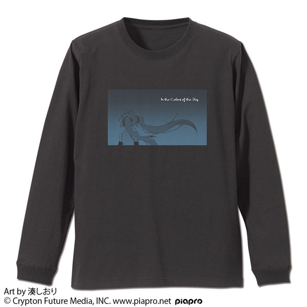 COSPA Hatsune Miku Ribbed Long Sleeve T-shirt Shiori Minato Ver. /SUMI-L