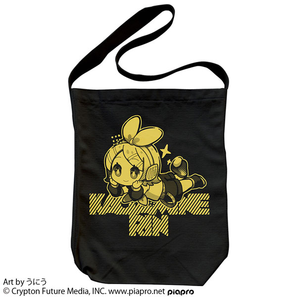 COSPA Kagamine Rin Shoulder Tote Bag Uniu Ver. /BLACK 圖片 1