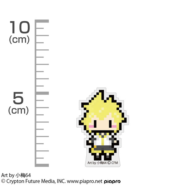 COSPA Kagamine Len Acrylic Block Figure Koume 64 Ver.