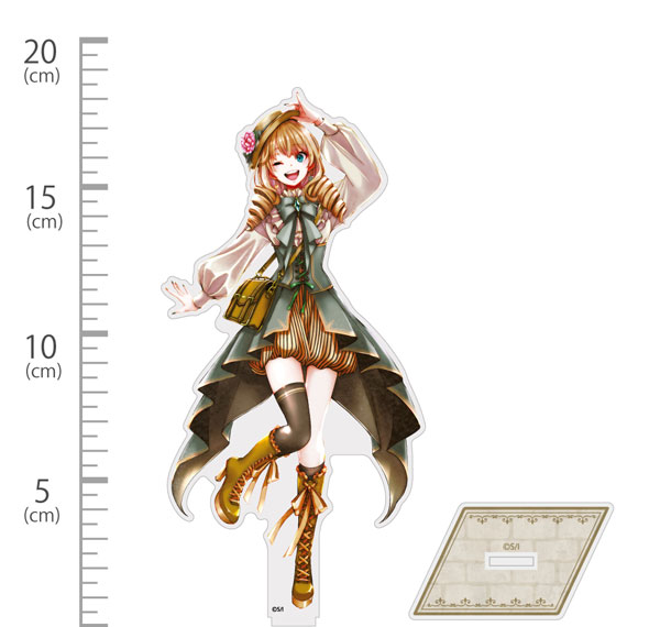 COSPA citrus New Illustration Yuzu Aihara Acrylic Stand (Large) Afternoon Tea Ver. รูปภาพ 1
