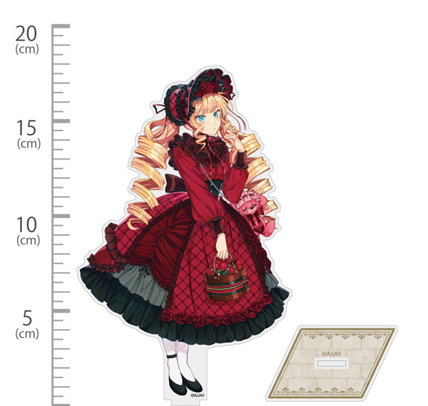 COSPA I'm in Love with the Villainess New Illustration Claire Francois Acrylic Stand (Large) Afternoon Tea Ver. รูปภาพ 1