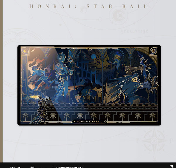 miHoYo Honkai: Star Rail Manuscript of Era Nova Series Clear Card Dawnless gambar 1