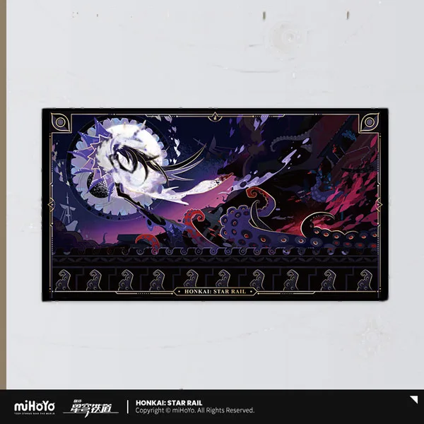 miHoYo Honkai: Star Rail Manuscript of Era Nova Series Clear Card Banquet of the Drifting Fish imagen 1